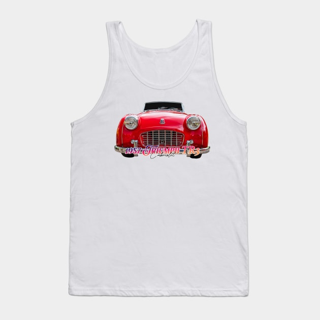 1957 Triumph TR3 Cabriolet Tank Top by Gestalt Imagery